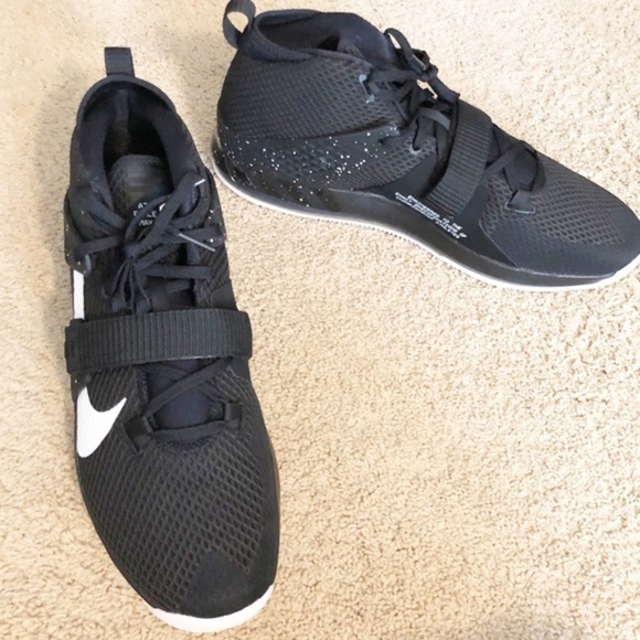 NIKE av6245-002 Air Force max 2 black speckled Size 18 shoes - Picture 3 of 9